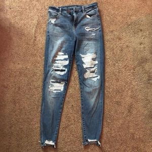 Curvy high waisted jegging